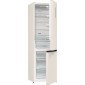 Gorenje NRK6202AC4 alulfagyasztós kombinált hűtőszekrény, Krém, 200 cm, "E" Energiaosztály