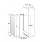 Gorenje RI4122AW Beépíthető hűtőszekrény, 123 cm, A++