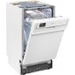Sharp QW-HS12S47EW Beépíthető keskeny mosogatógép, A++, 10 teríték