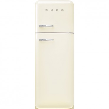 SMEG FAB30RCR5 felüfagyasztós retro hűtő, 172 cm, 222+72 liter, 0°zóna, jobbos, Krém