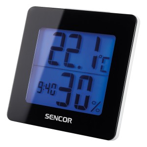 Sencor SWS 1500 B Hőmérő ébresztőórával