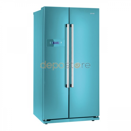 Gorenje NRS85728BL amerikai típusú hűtőszekrény (ÚJSZERŰ ÁLLAPOTBAN, 3 hónap garancia)