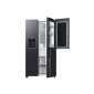 Samsung RH68B8521B1 SBS hűtőszekrény, 627 liter, Helytakarékos belső jégkészítő, Twin Cooling+, No Frost+, prémium acél fekete