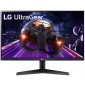 LG UltraGear 24GN600-B Gaming monitor, 24'', IPS, Full HD, 1ms, 144Hz, FreeSync Premium, HDR10, HDMI, DP
