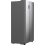 Gorenje NRR9185EAXL Side-by-side hűtőszerkény Inox 178cm "E" energia 550 liter
