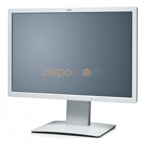 LCD Fujitsu 24" B24W-7; white, A-;1920x1200, 1000:1, 300 cd/m2, VGA, DVI, DisplayPort, USB Hub, AG