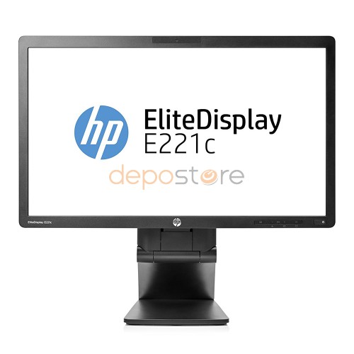 LCD HP EliteDisplay 22" E221c; black, B+;1920x1080, 1000:1, 250 cd/m2, VGA, DVI, DisplayPort, USB Hu