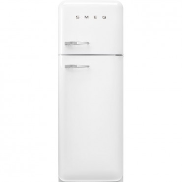 SMEG FAB30RWH5 felüfagyasztós retro hűtő, 172 cm, 222+72 liter, 0°zóna, jobbos, fehér