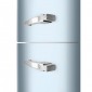SMEG FAB32LPB5 Alul fagyasztós NoFrost Retro hűtő 331 liter 197 cm balos, világoskék