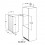 Gorenje RBI5093AW Beépíthető hűtőszekrény, A+++, 88 cm magas