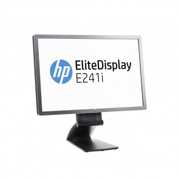 LCD HP 24" E241i; black/gray, B;1920x1200, 1000:1, 250 cd/m2, VGA, DVI, DisplayPort, USB Hub, AG
