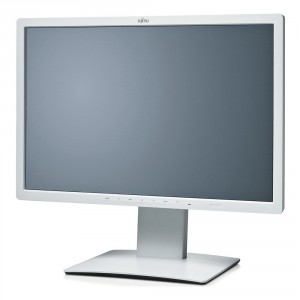 LCD Fujitsu 24" B24W-7; white, A-;1920x1200, 1000:1, 300 cd/m2, VGA, DVI, DP, USB Hub, Speakers, AG,