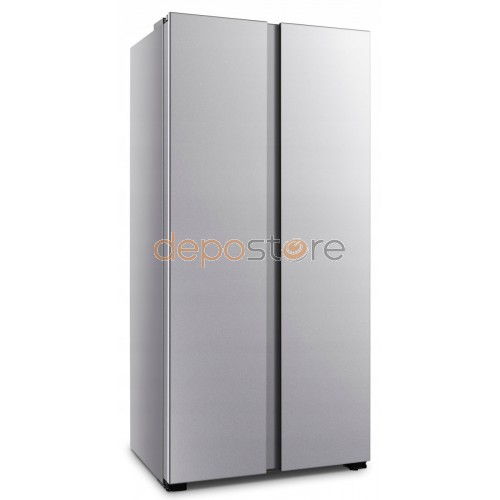Hisense RS560N4AD1 Amerikai típusú (SBS) hűtőszekrény  A+ 264 l hűtő + 164 l fagyasztó