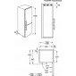 AEG S53420CNW2 alulfagyasztós hűtő, A++, 185 cm