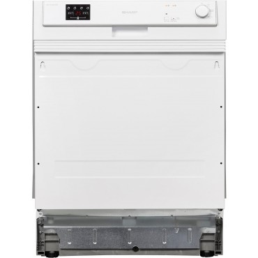 Sharp QW-HX12S47EW Beépíthető mosogatógép, A++, 12 teríték