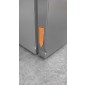 BOSCH KGV36VL32S A++ alulfagyasztós hűtőszekrény 309 liter 186 cm, SÉRÜLT