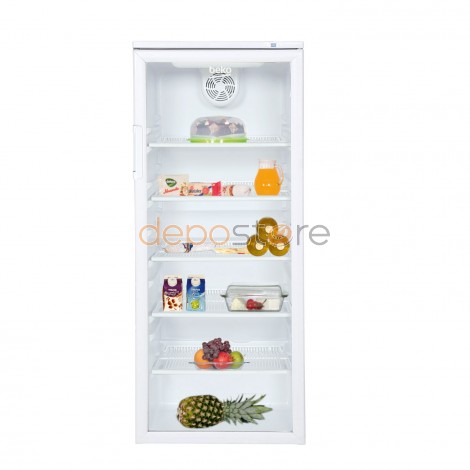 Beko WSA29000 Üvegajtós Hűtőszekrény - Fehér