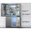 Samsung RF65A967ESR/EO Side by side hűtőszekrény, 647 l, No Frost, Showcase, Beverage Center, Triple & Metal Cooling, Cool Select+, Inox