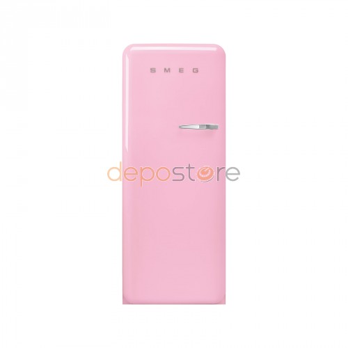 Smeg FAB28LPK3 retro egyajtós hűtőszekrény - balos - pink