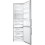 LG GBB60SAYXE alulfagyasztós hűtőszekrény, A+++, 201 cm