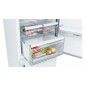 BOSCH KGN36XW35 alulfagyasztós hűtő, A++, 186 cm, No Frost