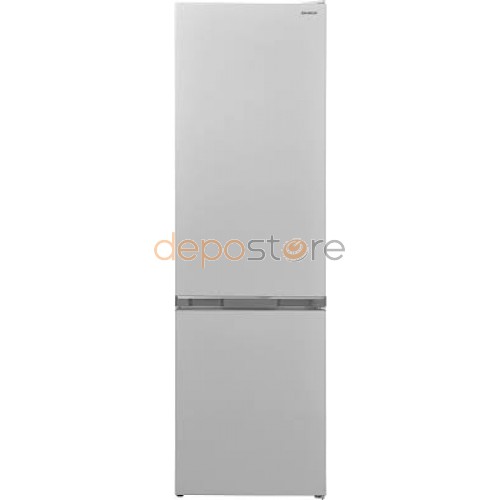 Sharp SJ-BB05DTXWE Alulfagyasztós hűtőszekrény, 286 liter, 180 cm