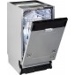 AMICA EGSPV587921 beépíthető keskeny integrálható mosogatógép 10 teríték
