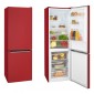 AMICA KGCL 388160 R A ++ Kombinált hűtő Vörös 185cm  315 liter