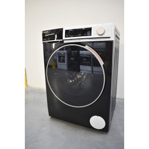 Sharp ES-NFH814CBDA elöltöltős mosógép Inverteres, Gőzös 8 kg, A energiaosztály "Black and white"