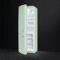 Smeg FAB32LVN1 szabadonálló alulfagyasztós kombinált retro hűtőszekrény - pasztel zöld