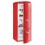 Gorenje RK60319ORD A++ Retro alulfagyasztós hűtőszekrény, piros jobbos