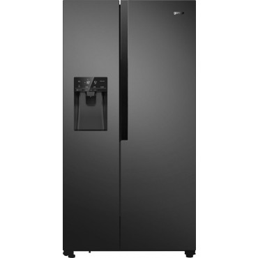 Gorenje NRS9182VB SBS hűtőszerkény, fekete, "E" belső víztartály 535 liter Inverter