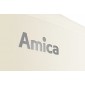 Amica FK2965.3GAA  Retro A++ Alulfagyasztós Hűtőszekrény 181cm 181+63 Liter
