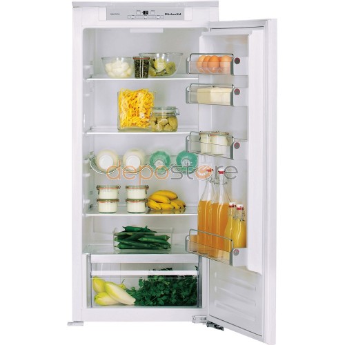 KitchenAid  KCBNR12600 beépíthető egyajtós hűtő, 122 cm, 209 Liter, Csomagolt