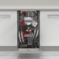 Sharp QW-HS12U47ES Pult alá építhető keskeny mosogatógép, 10 teríték - festett ajtó lemez