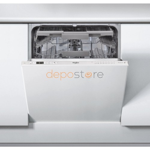 Whirlpool WIC3C23PEF beépíthető integrált mosogatógép, 14 teríték, 8 program, A++ Energiaosztály, 60 cm