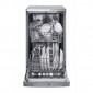 Candy CDP 1L952X Szabadonálló keskeny mosogatógép, 9 terítékes, 45 cm, A++ energiaosztály, Inox