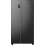 Gorenje NRR9185EABXL Side-by-side amerikai típusú hűtőszerkény Inox-fekete 178cm
