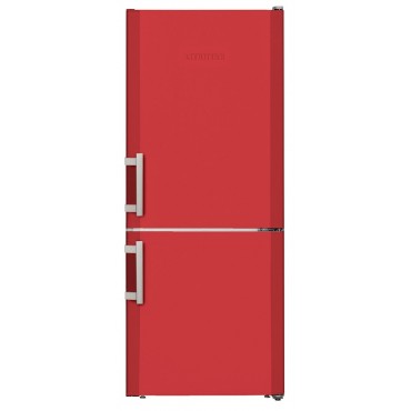 Liebherr CUfr 2331-20 001 piros kombi hűtő 137 cm