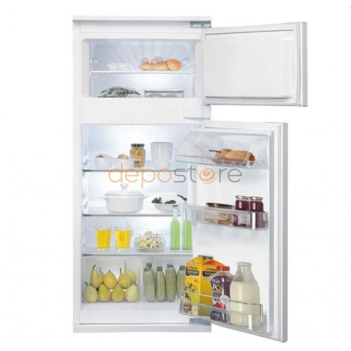 Privileg PRT 375 A+ Beépíthető Felülfagyasztós hűtőszekrény 122cm 173Liter
