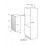 Gorenje RBI-4092AW A++ beépíthető hűtőszekrény 88 cm